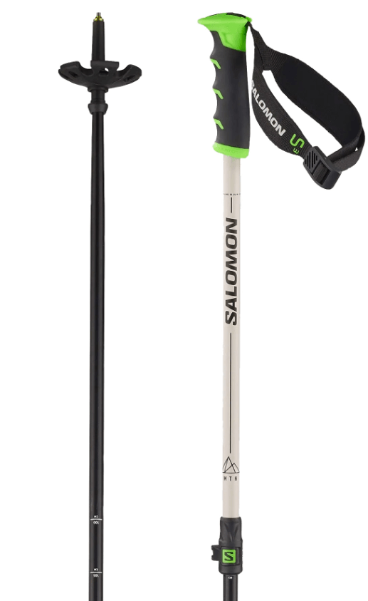 Salomon Ski štapovi Podesivi MTN ALU S3, Crno-bijeli