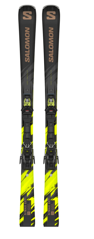 Skije Set E S/Max 8 TX, Crno-žute