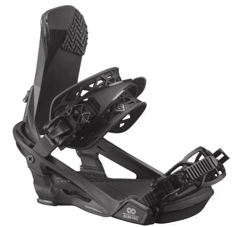 Snowboard vezovi Alibi PRO, Crni