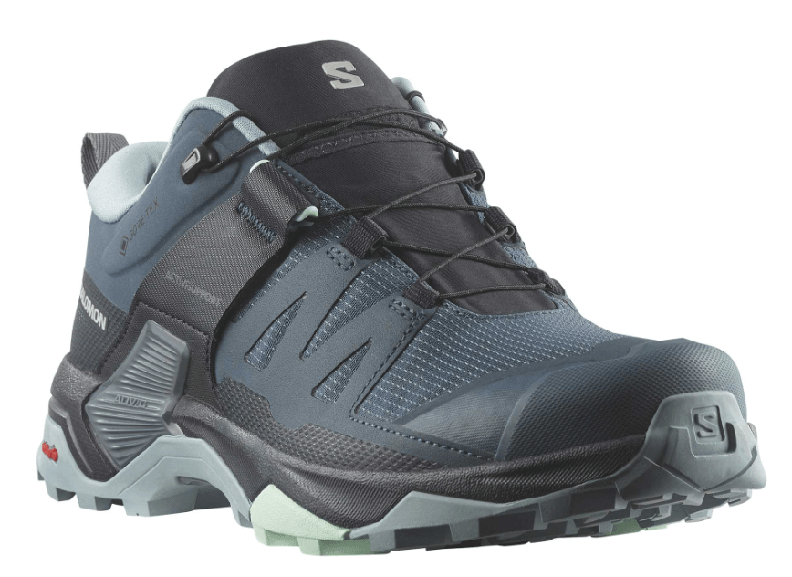 Salomon Ženske patike X Ultra 4 GTX, Teget-sive