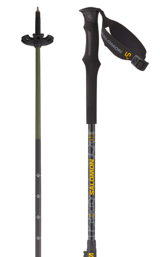 Ski štapovi MTN S3 LTD/Solar Power, Crni