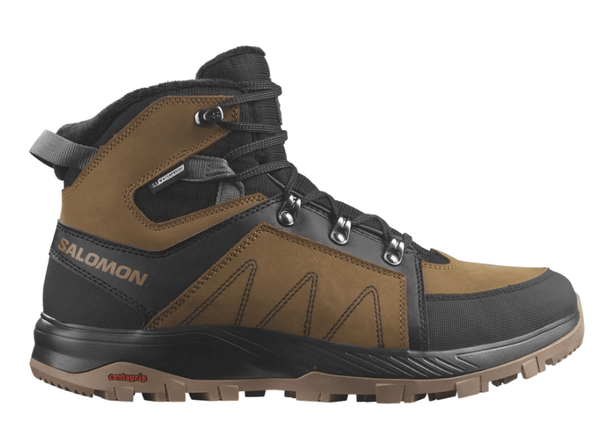 Salomon Muške gležnjače Outchill Thinsulate Climasalomon™, Waterproof, Gumene, Smeđe-crne