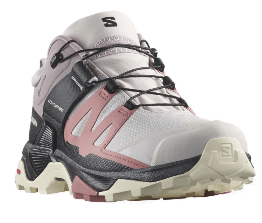 Ženske patike za planinarenje X Ultra 4 GTX, Krem-roze