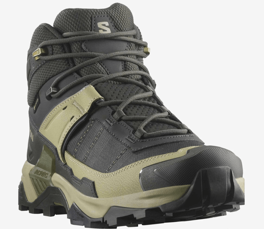 Salomon Muške gležnjače X Ultra 5 GTX, Crno-maslinaste