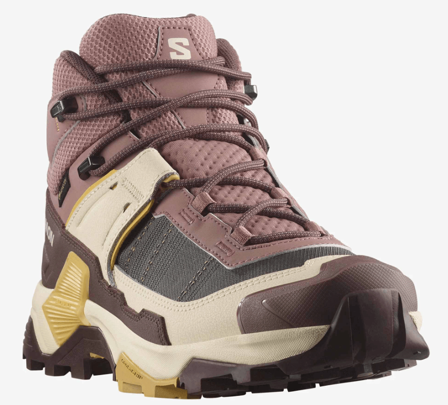 Salomon Ženske gležnjače X Ultra 5 MID GTX, Šarene