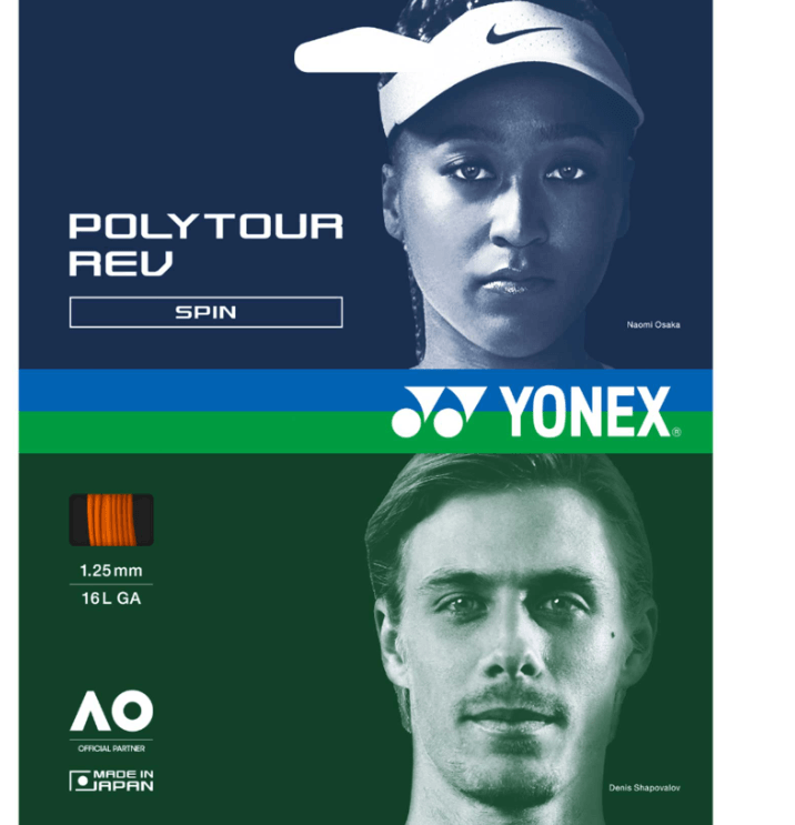 Yonex Žica za teniski reket Poly Tour REV 125 Set