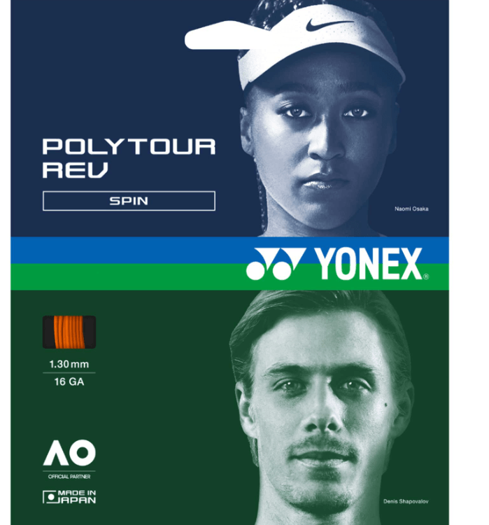 Yonex Žica za teniski reket Poly Tour REV 130 Set