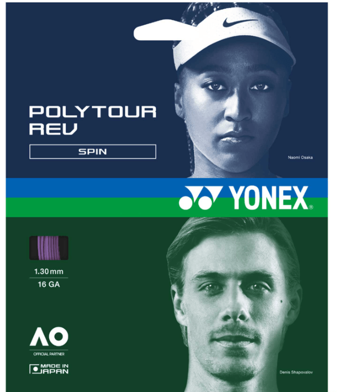 Yonex Žica za teniski reket Poly Tour REV 130 Set