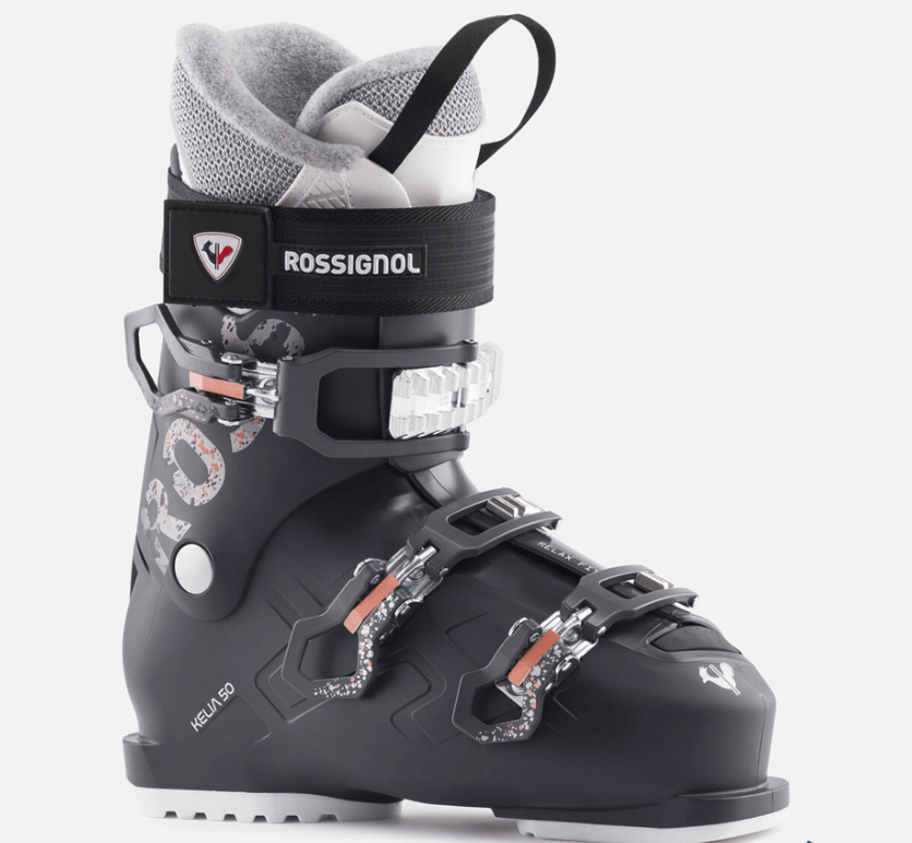 Rossignol Ženske ski pancerice W Kelia 50, Crne