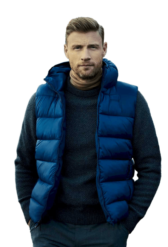 Regatta Outdoors Muški prsluk Yewbank Admiral, Sa 2 lica, Teget