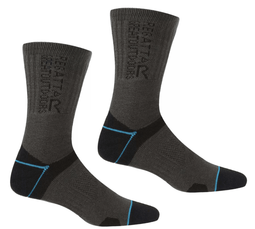 Regatta Outdoors Ženske čarape Blister Protection II Ash, Sive
