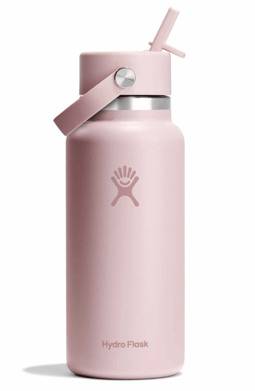 Hydro Flask Boca Wide Flex Straw Cap Trillium, 946ml, Roze