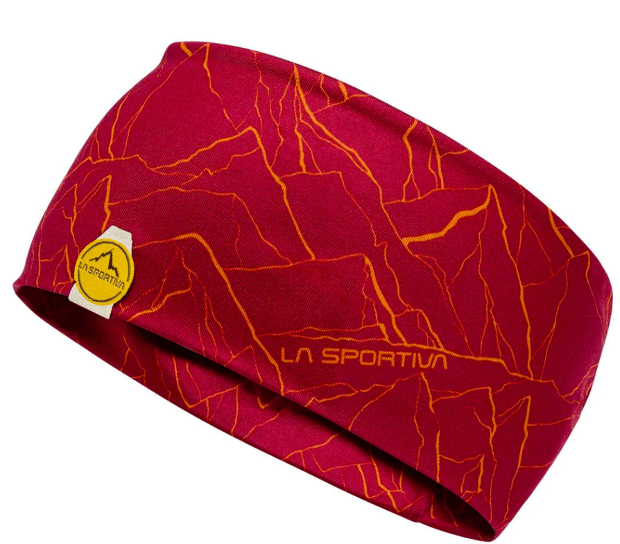 La Sportiva Traka za glavu Mountain Sun S, Bordo