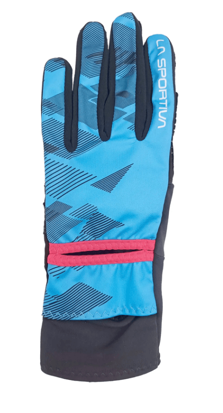 La Sportiva Ženske ski rukavice Session Malibu, Plavo-crne