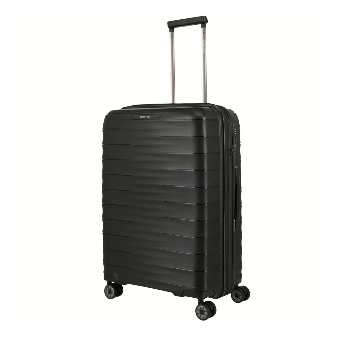 Travelite Kofer Mooby 076848-01, 66 cm, Crni