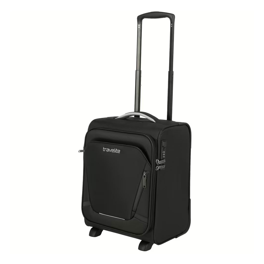 Travelite Kofer sa 2 točkića 090223-01, 40 cm, Crni