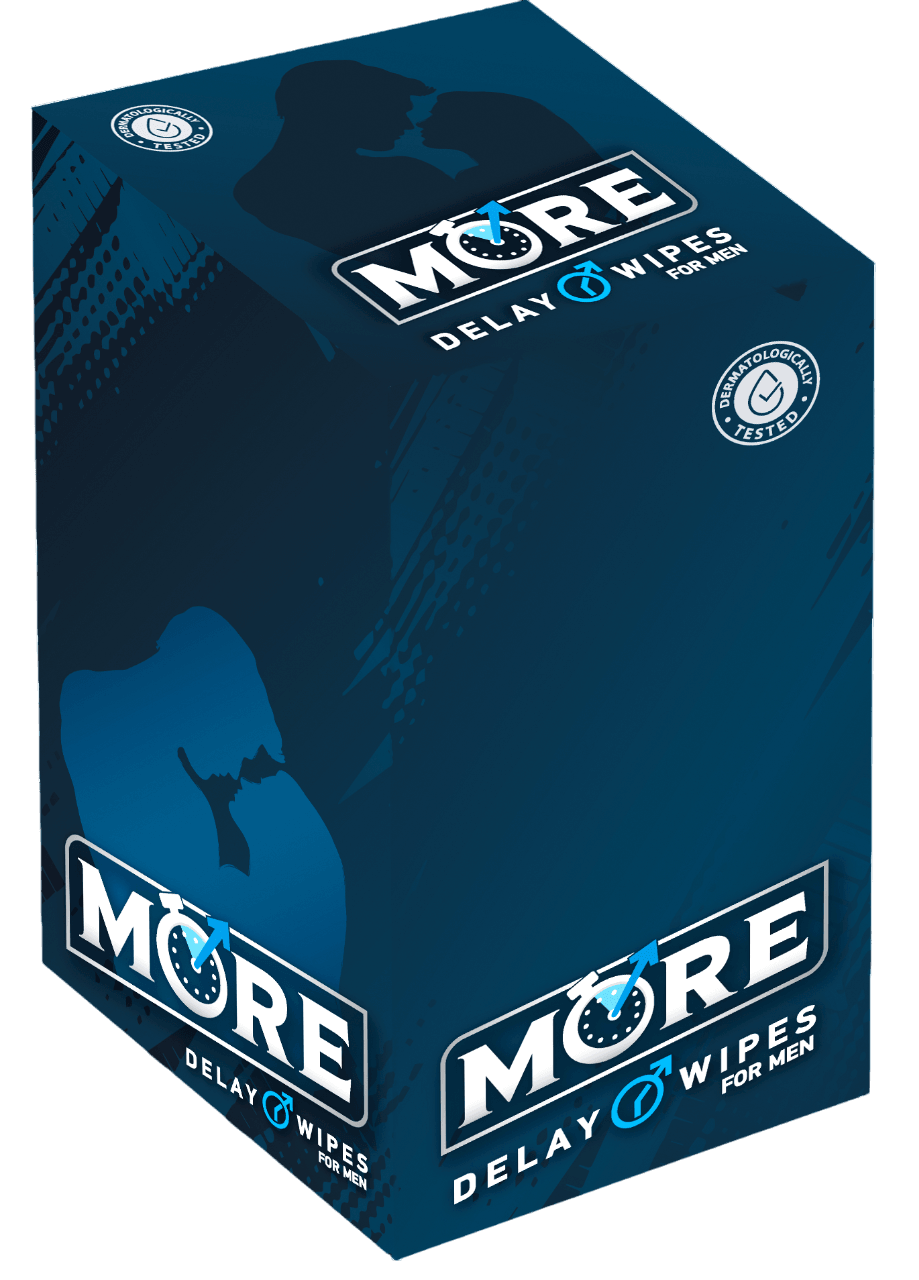 MORE Delay Wipes Maramica - Box, 12 komada