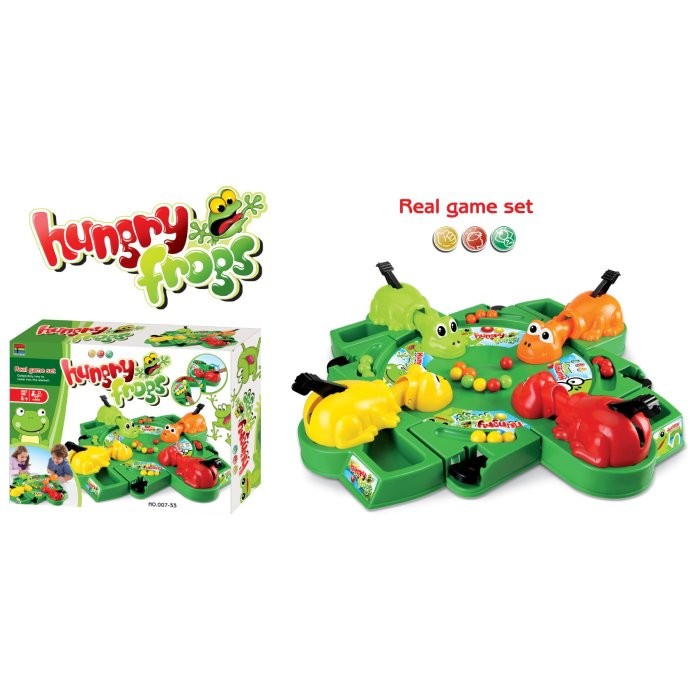 Megga play Igra Gladne žabe 007-33, Šarena