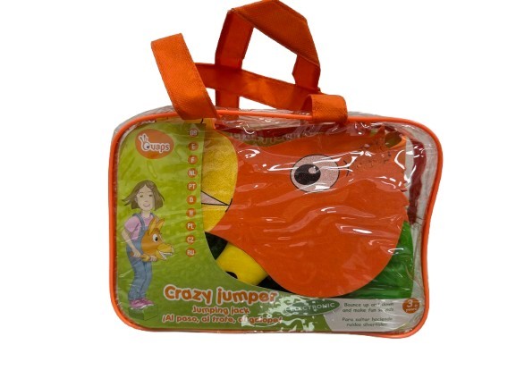 Megga play Interaktivna igračka Ludi skakavac 6057-99, Narandžasto-žuta