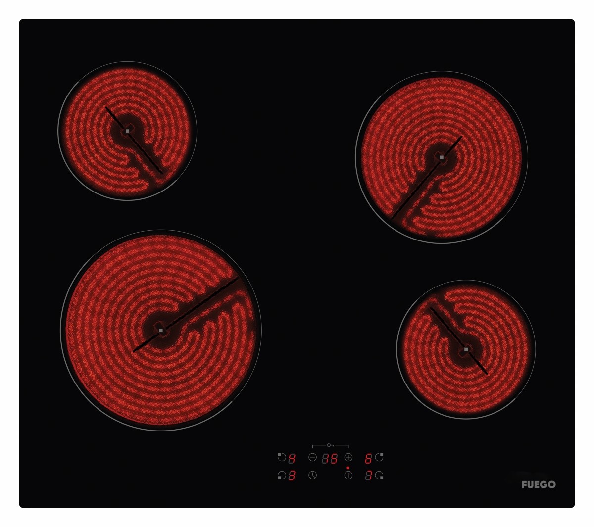 FUEGO Ugradbena ploča za kuhanje CHFGPY604T