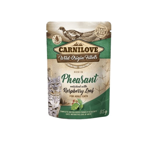 Carnilove Mokra hrana za odrasle mačke, Fazan i malina, 85 gr