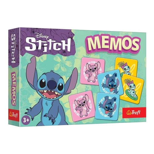 Trefl društvena igra, Memory, 30 karata, Lilo & Stitch, 3+, 02727