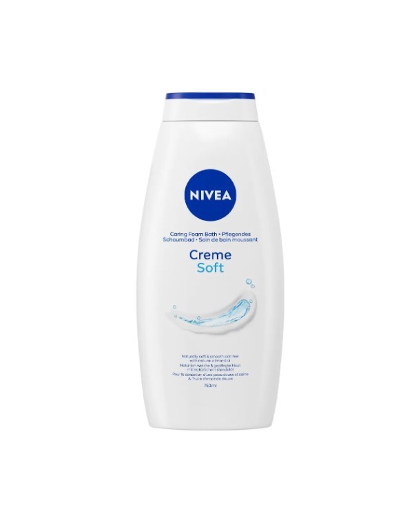 NIVEA kremasti gel za tuširanje Creme Soft, 750 ml