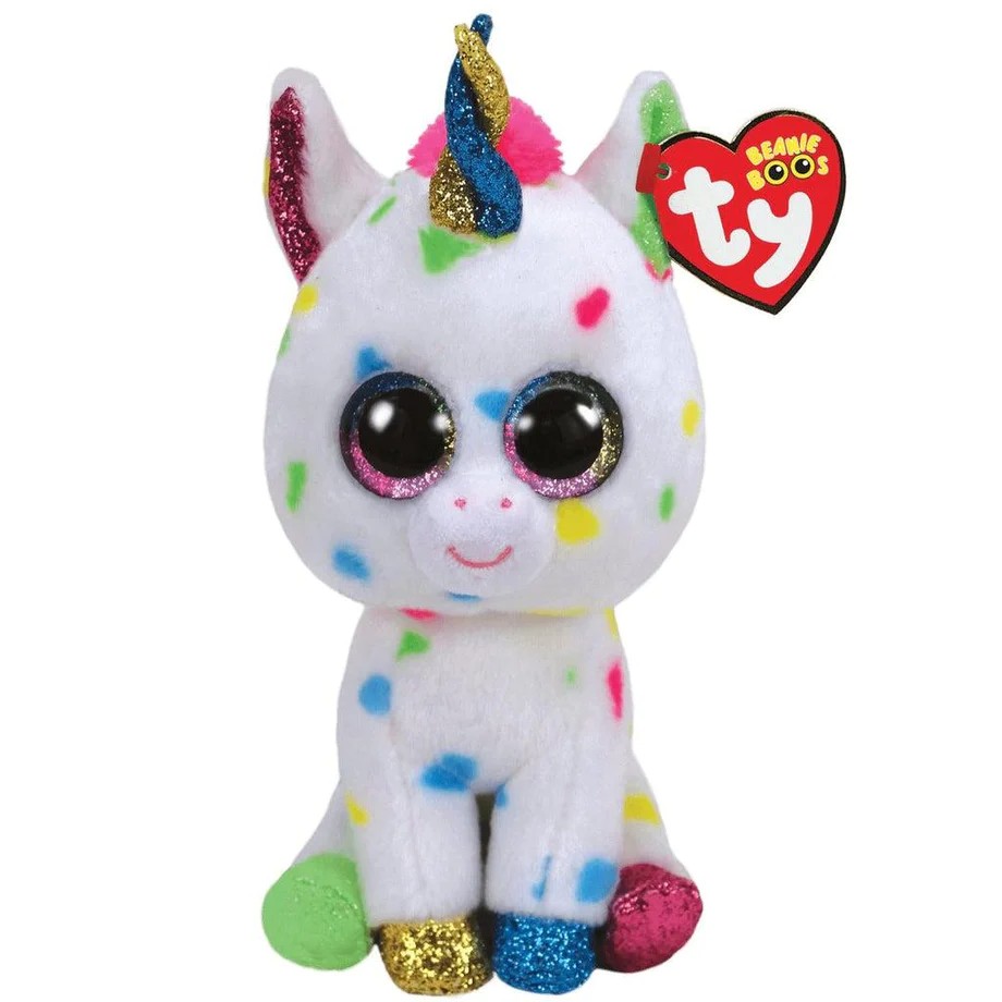 TY Unicorn Plish 24 cm Beanie Boos Harmonie