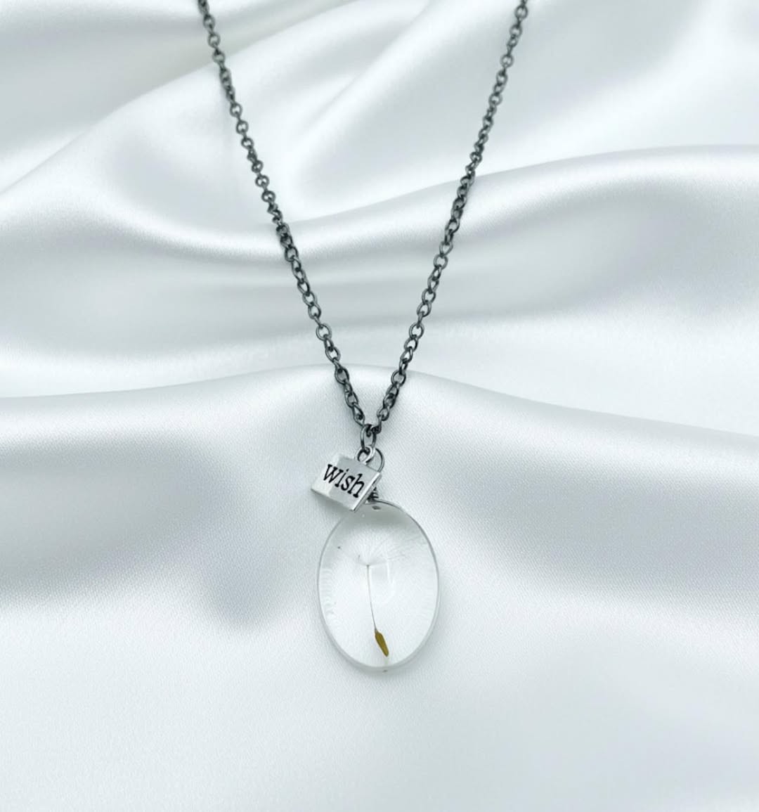 Poludrago kamenje & nakit Ogrlica maslačak