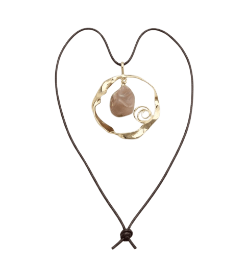 Poludrago kamenje & nakit Ogrlica sa prirodnim vajbom