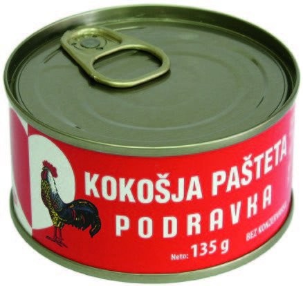 Podravka Kokošija pašteta 135 g