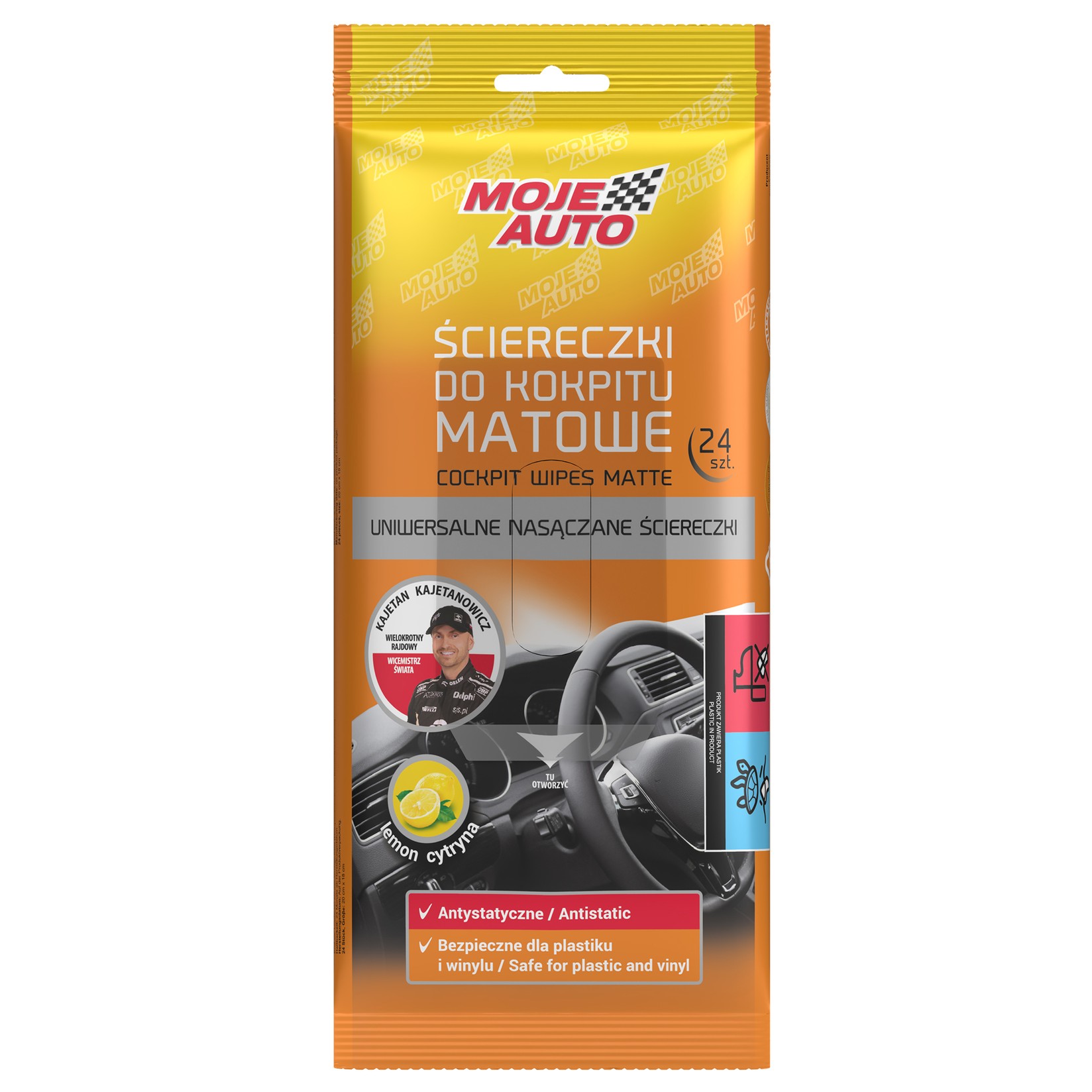 MA Maramice za kokpit, limun mat, 24 kom