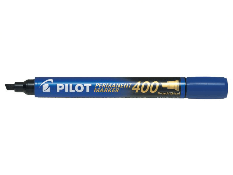 PILOT Marker 400, Permanet, Kosi vrh, Plava