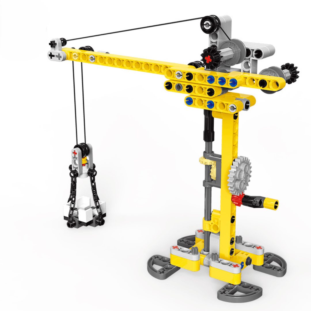 DELI Kreativni blokovi za slaganje Velika dizalica 74385, 131 dio