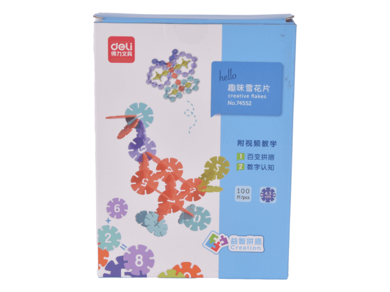 DELI 3D slagalica Pahuljica 74552, 100 dijelova