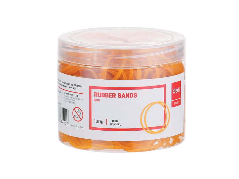 Deli gumice za brisanje fascikli E3215, 70mm, 100g, narandžaste