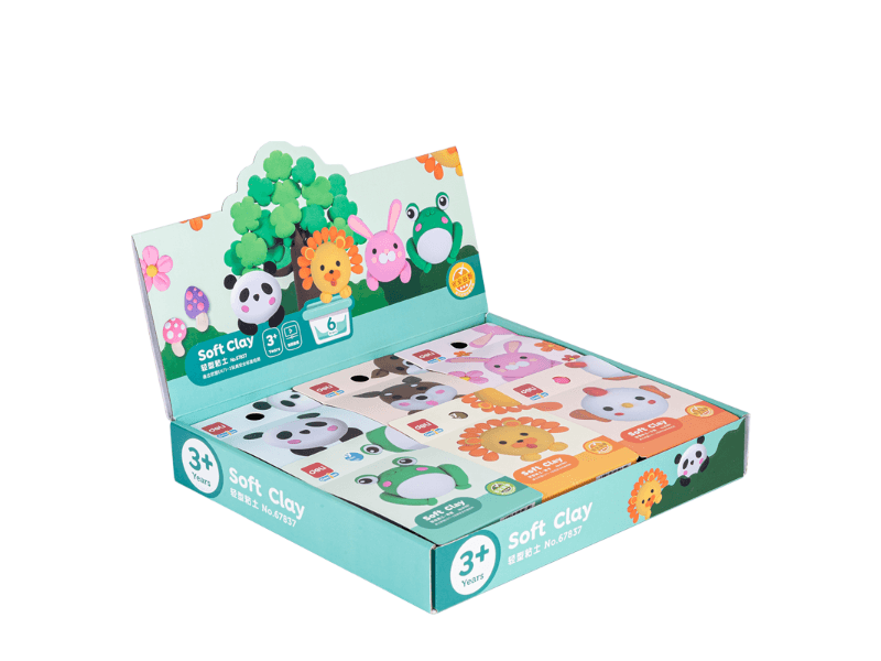 Deli glina za modeliranje životinja 67837, 6 komada