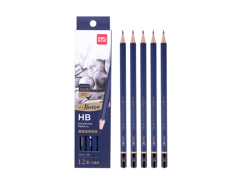 DELI Grafitne olovke 3H S999-3H, 12/1