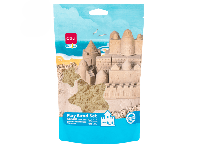 DELI Kinetički pijesak 67868, 500g, Plavi