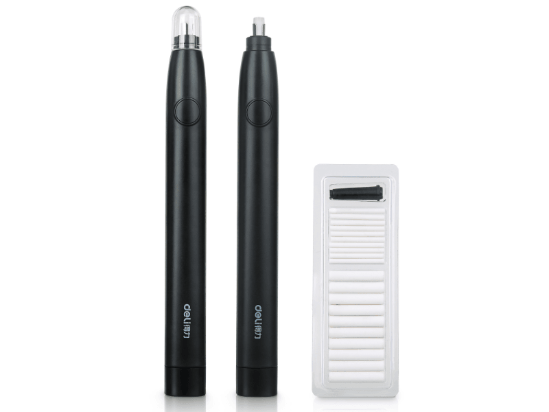 DELI Set električnih gumica 71107, crne boje