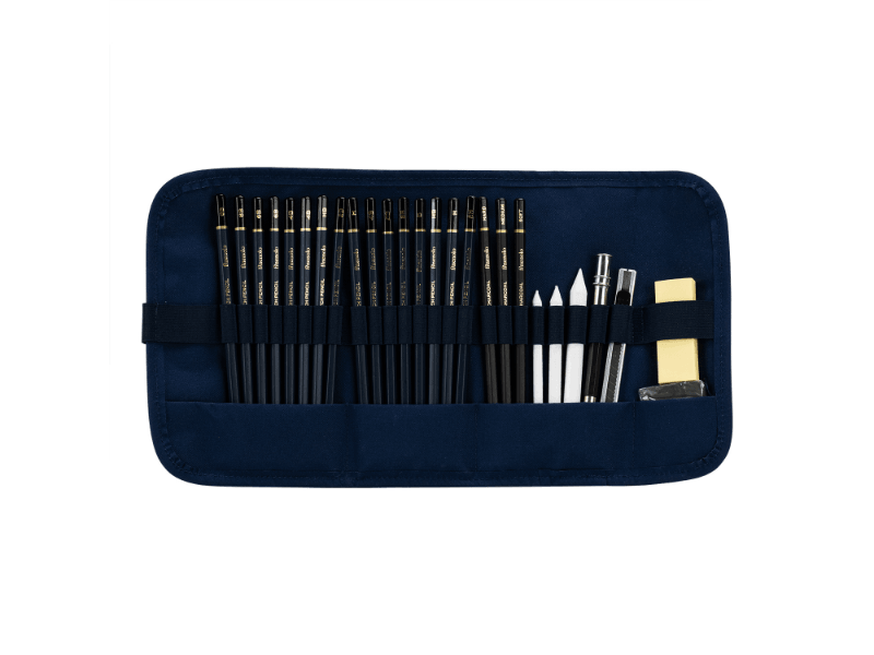 DELI Pernica sa setom olovaka EC27, 7 dijelova