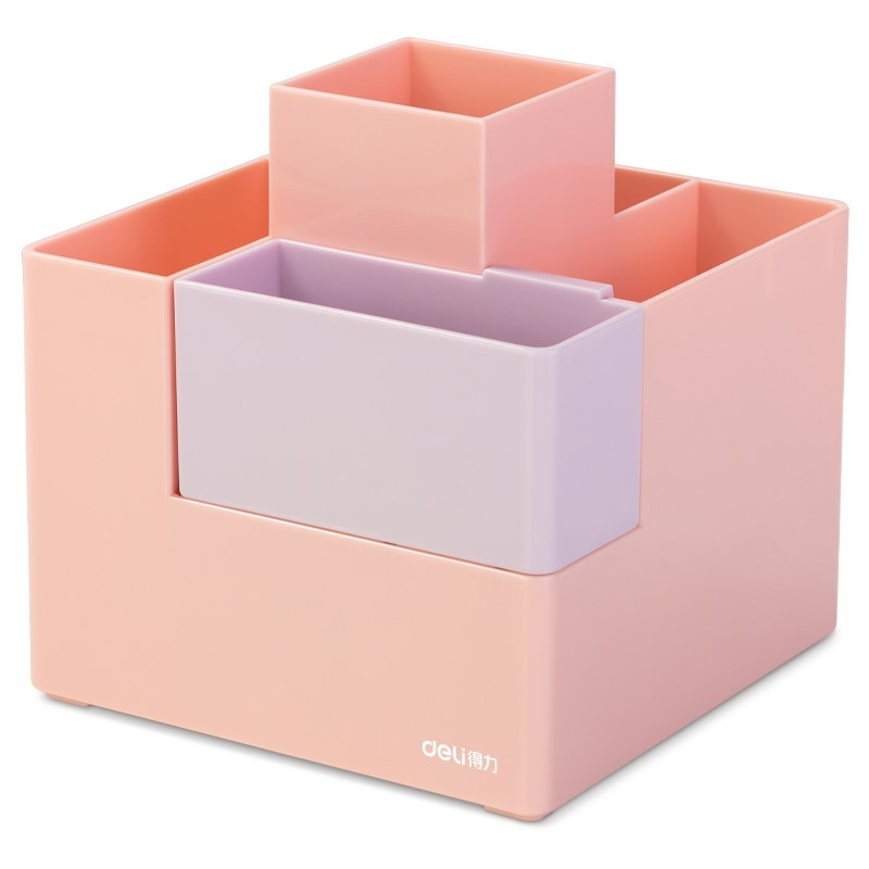 Deli Organizator za pribor za stolni rad PK201, Rotirajući, Plavi