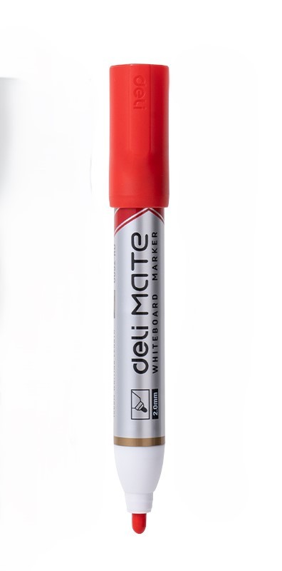 Deli marker za bijelu tablu EU052, crveni