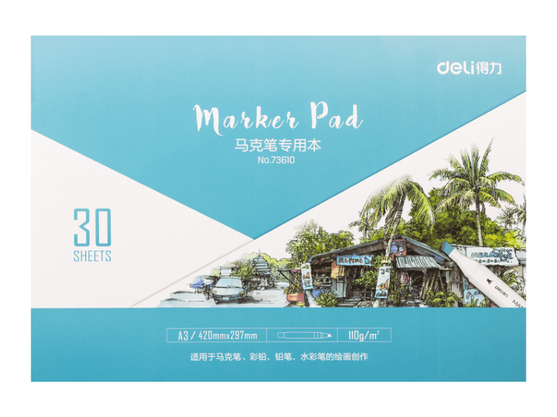 Deli blok za crtanje 73610, A3, 30 listova