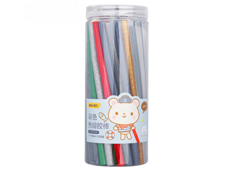 Deli Ljepilo za pištolj u bojama DL390055C, 7mm, 55 komada