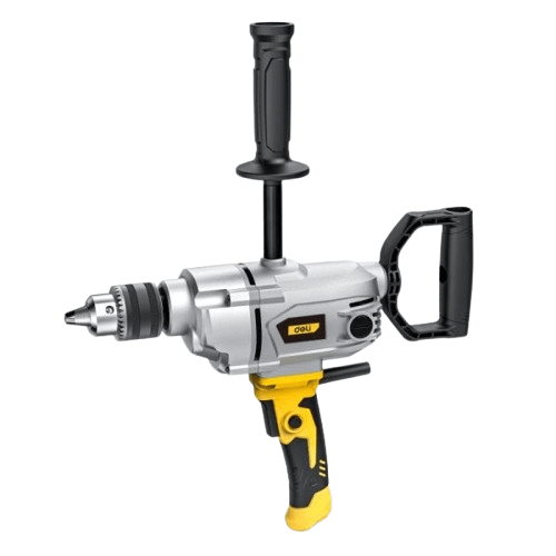 DELI Električna bušilica/mikser EDL-DZ16-E1, 1200W, Žuta