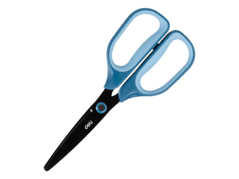 Makaze Deli EZ507, 17,5 cm, plave