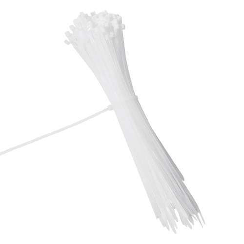 DELI Kabelske vezice EDL506151, 5x300mm, Bijele