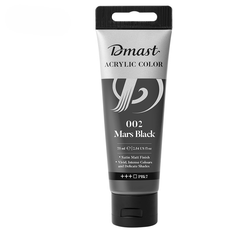 Dmast Akrilna boja Pebeo EC330-MB, 75ml, 002 Mars crna