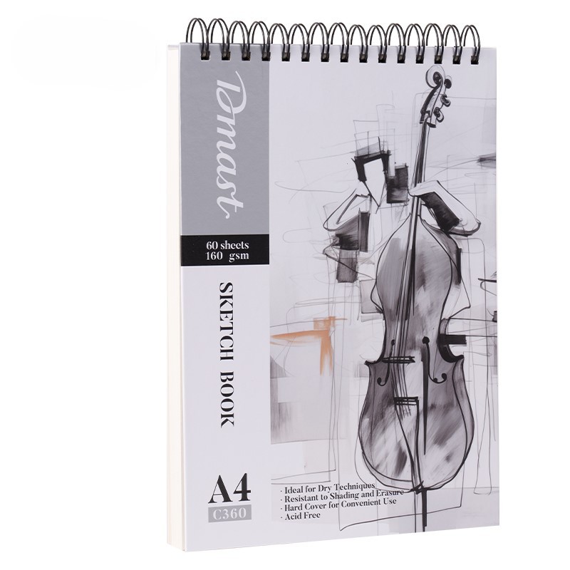 Dmast blok za crtanje Pebeo skicirka EC360, A4, 60 listova, 160g